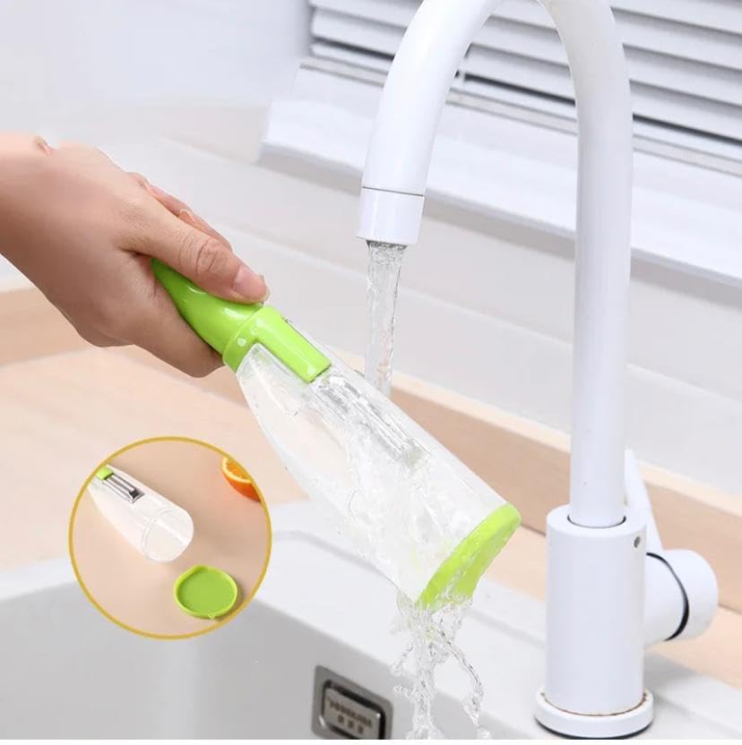 Miniatura 8 de Pelador de verduras con recipiente para almacenar cáscara, pelador multifuncional de patatas y manzanas para cocina