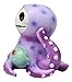 Ebros Furry Bones Octopee The Purple Octopus Skeleton Figurine 2.5