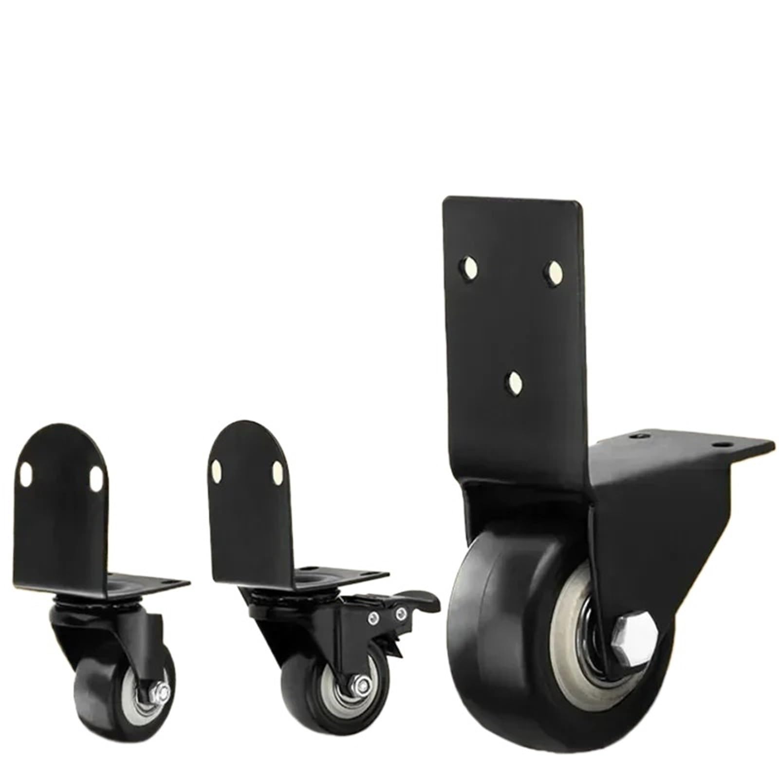 2 stücke Möbel Caster Rad Universal Roller Slider Directional Pulley(1.5-inch universal wheel - no brake)