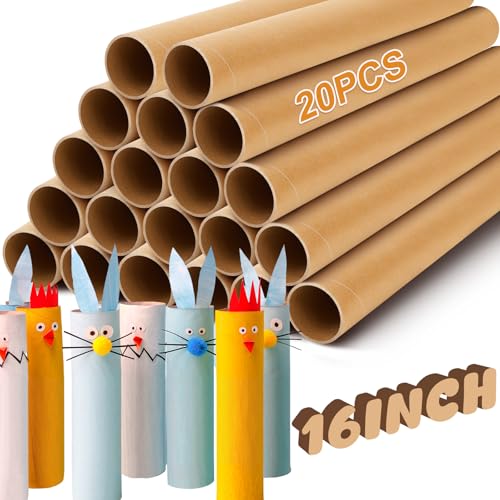 Tubes en carton résistant à la pression Honoson 40,6 cm pour structures rigides