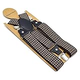 Hosenträger für Herren Vintage Hosenträger Hosen Männer Polka Dot Männliche Hosengürtel Y...