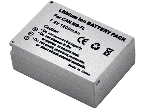 Batería NB-7L compatible para Canon PowerShot G10 G11 G12 SX30 IS - Fernando Cortés
