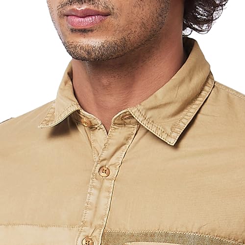 Image of Spykar Men's Regular Fit N /A Full Sleeve Printed Casual Shirts