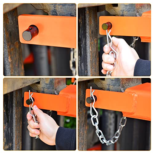 Kftrocks 82'' Forklift Pallet Fork Extensions, 82'' X 5.5'' X 5/16'' (L X W X Thickness), A Pair Of Fork Extensions For Forklifts And Tractors, Heavy Duty For Warehouse & Construction Sites #TOP6