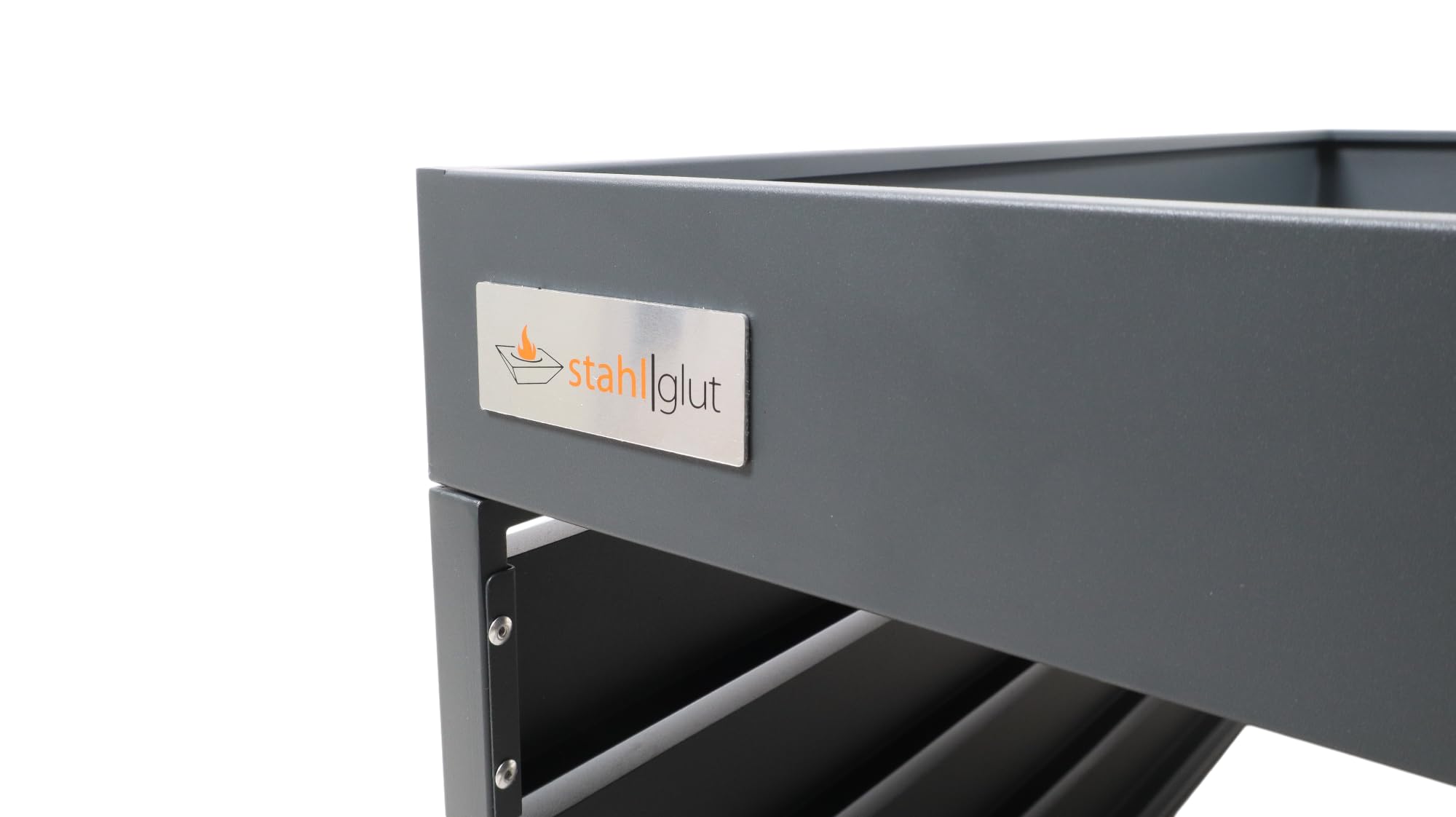 Stahlglut Rasenmährobotergarage Wetterabdeckung stahl Walnussoptik für viele Modelle auch für RTK Modelle (Bloom)