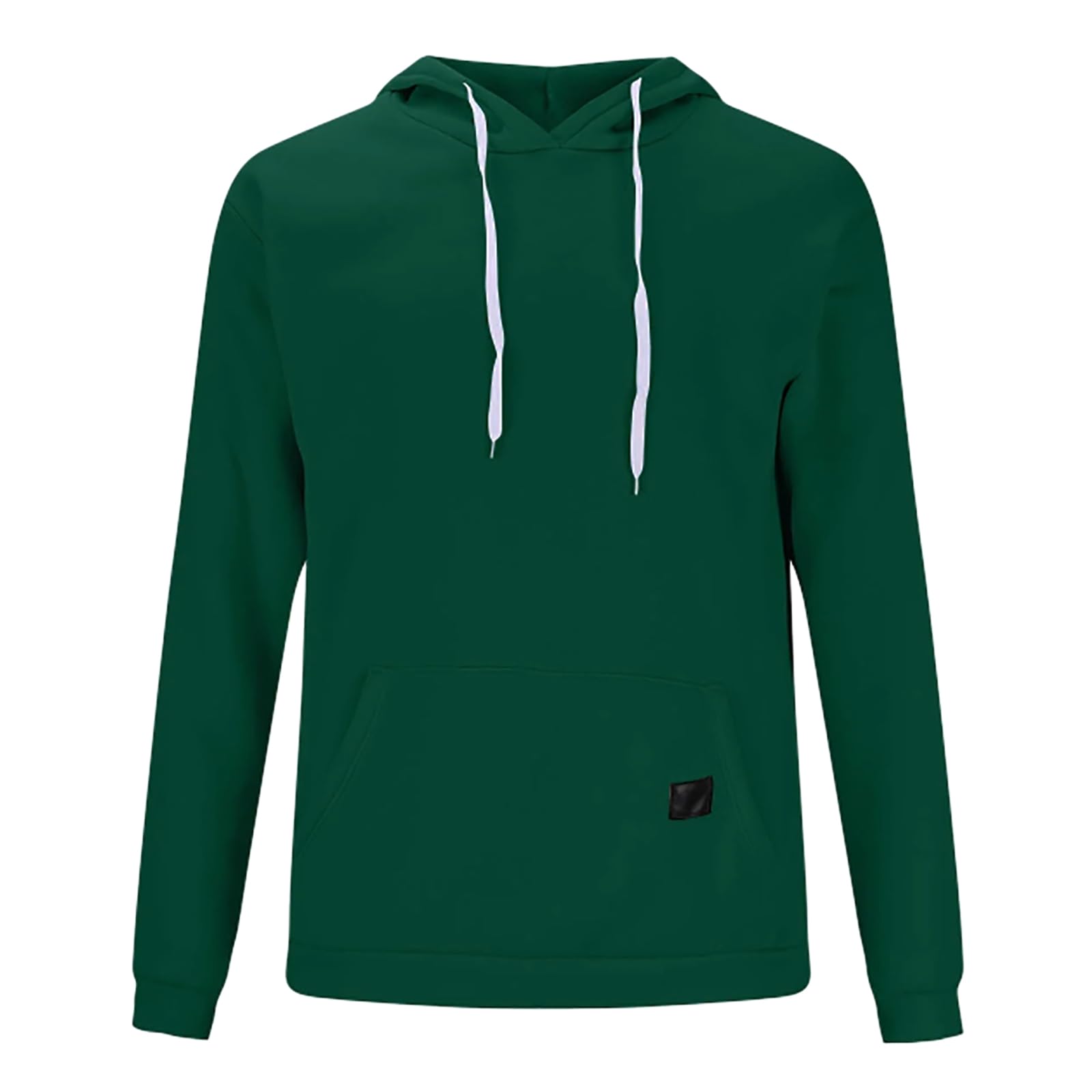Genérico Sudadera con Capucha Hombre Manga Larga Pullover Algodón Transpirable Sudaderas Hombres para Running Gimnasio Fitness