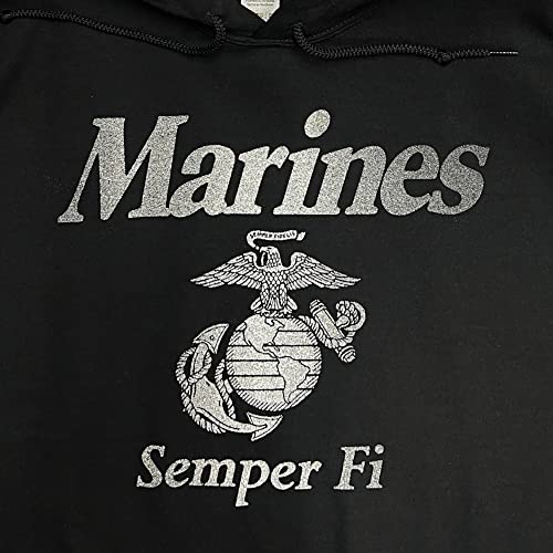 Armed Forces Gear United States Marines Reflective EGA Hood (black)2