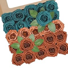 Shades of Terracotta and Dark Teal