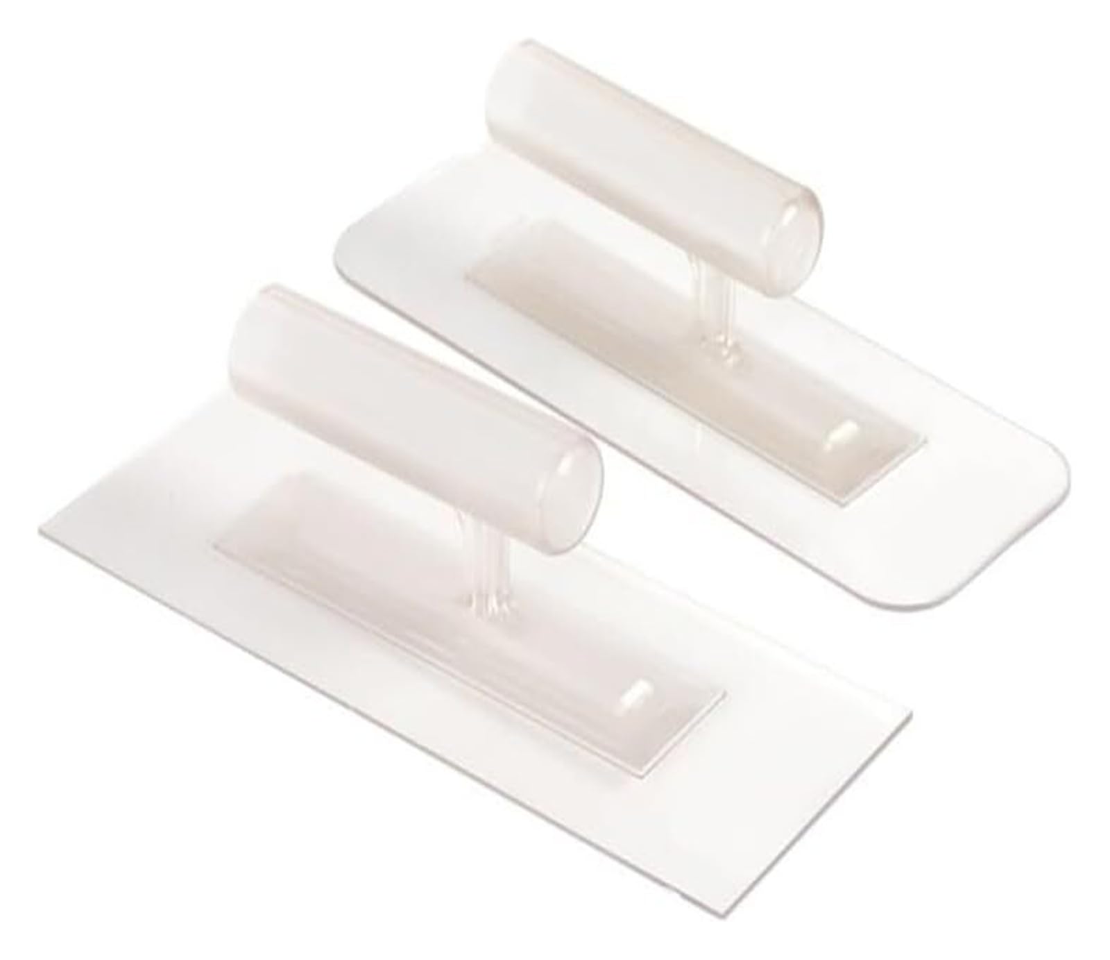 outils pour béton, Truelle de plâtrage en plastique transparent M17D, outils construction for la décoration maison, l'architecture d'usine(Set)