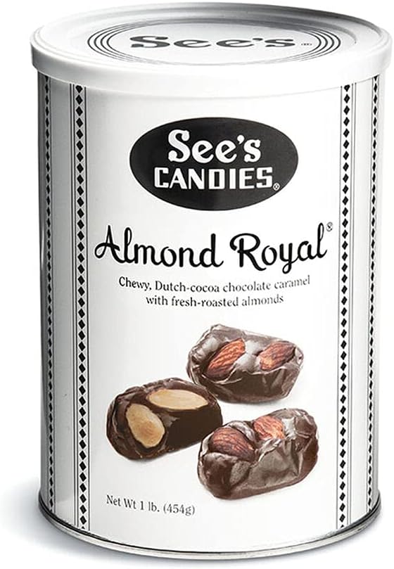 See's Candies 1 lb Almond Royal Chocolate Assortments