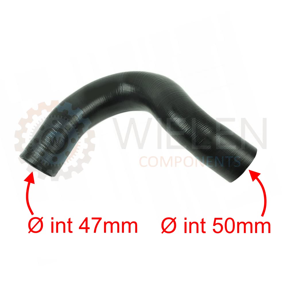 WIELEN Compatible con manguito Intercoler Tubo de aire Seat Exeo 2.0 TDI 2008-2011 3R0145738A