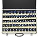 Neiko 10115A Premium Tungsten Carbide Router Bits | 80-Piece Set | Aluminum Storage Case