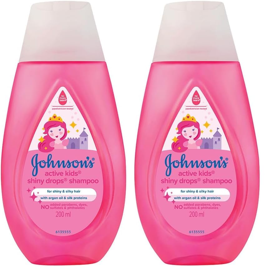 Johnson's Baby Active Kids Shiny Drops Shampoo, 200ml (Pack of 2)-picture-28