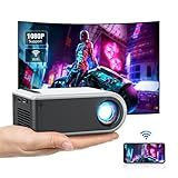 【Große Kompatibilität】 Der mini projektor verfügt über HDMI / VGA / USB und Verbindung iPhone, Huawei, Samsung, Android, Macbook, PS4, Laptop, TV-Stick, USB-Stick und Switch.Der tragbare beamer wird über einen Netzadapter mit Strom versorgt, er kann auch über ein Handy-Ladegerät, ein Autoladegerät oder ein Netzteil über eine Micro-USB-Schnittstelle (muss 5V/2,5A unterstützen) mit Strom versorgt werden,genießen Sie jederzeit und überall