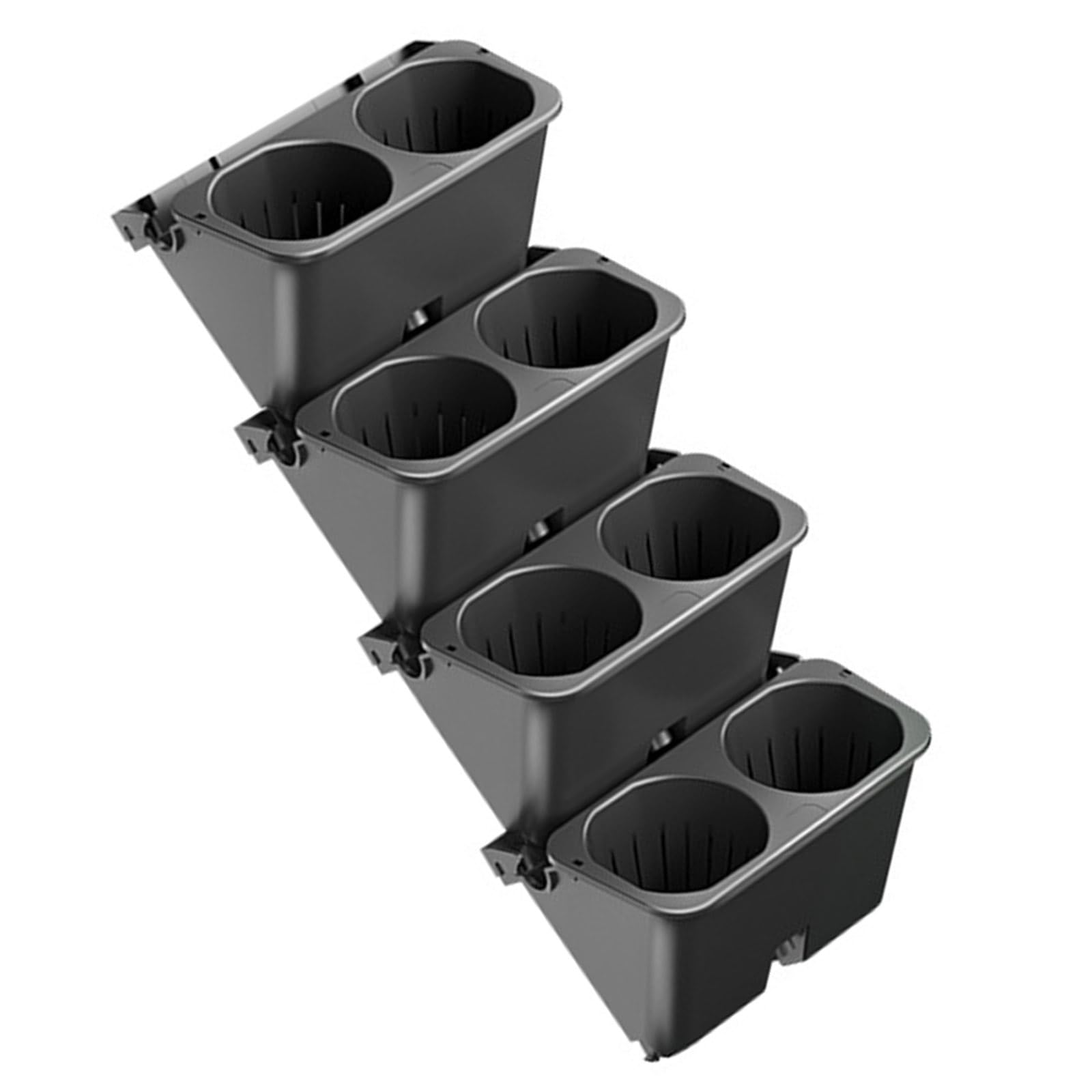 HDOYTXXM Stylish Wall Hanging Flower Pots Light Weight Mounted Plant for Adding Greeneries to Any Living Spaces Mounted Flower