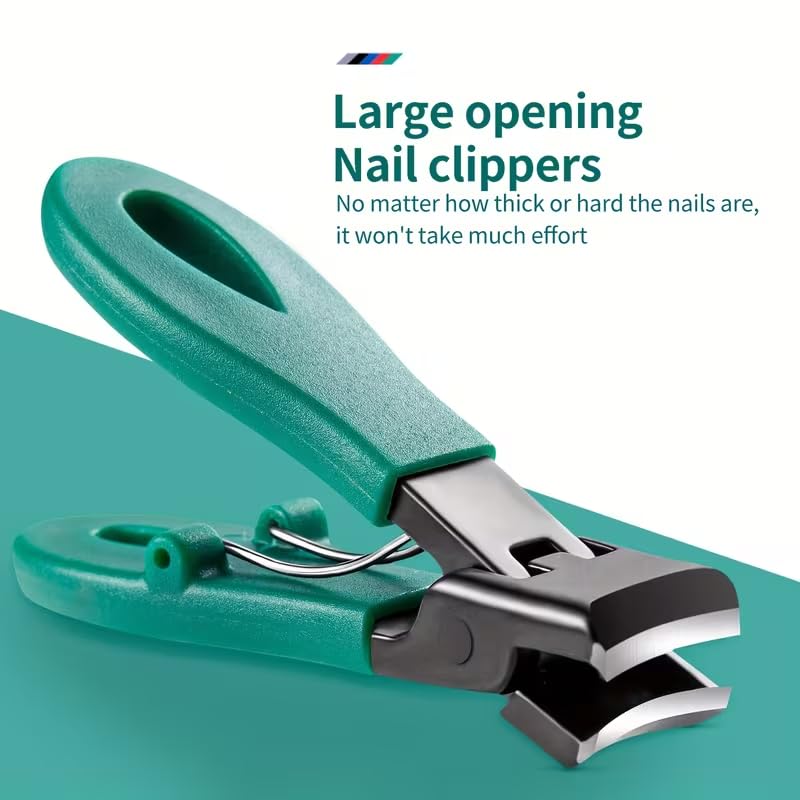 1Pc Thick Nail Clipper with Wide Opening Anti-Splash Nail Clippers for Sharp Manicure and Pedicure Tools — view 5