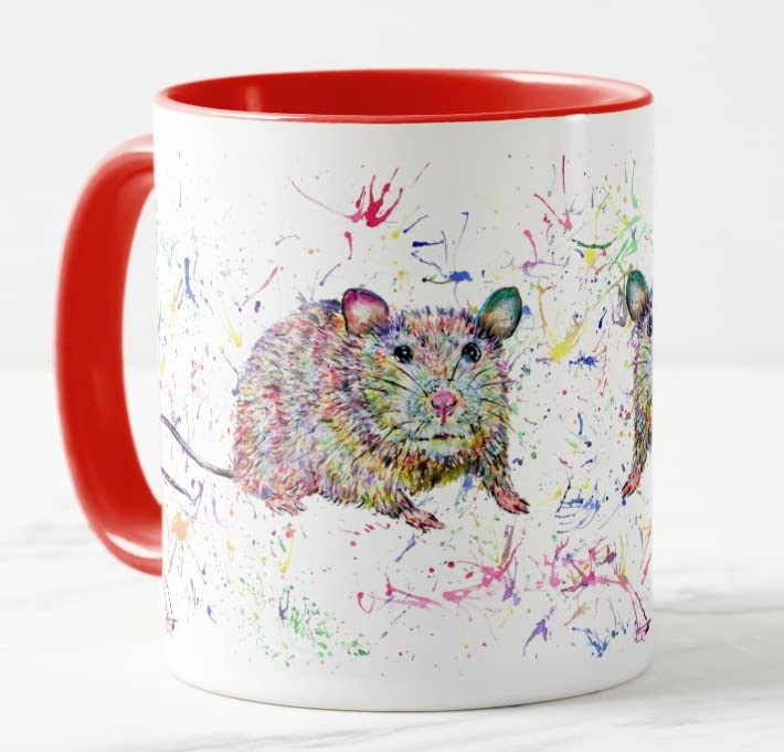 Tasse à Café Humoristique Avec Motif De Rat – Cadeau D'anniversaire Pour Amoureux De Rats – Rat