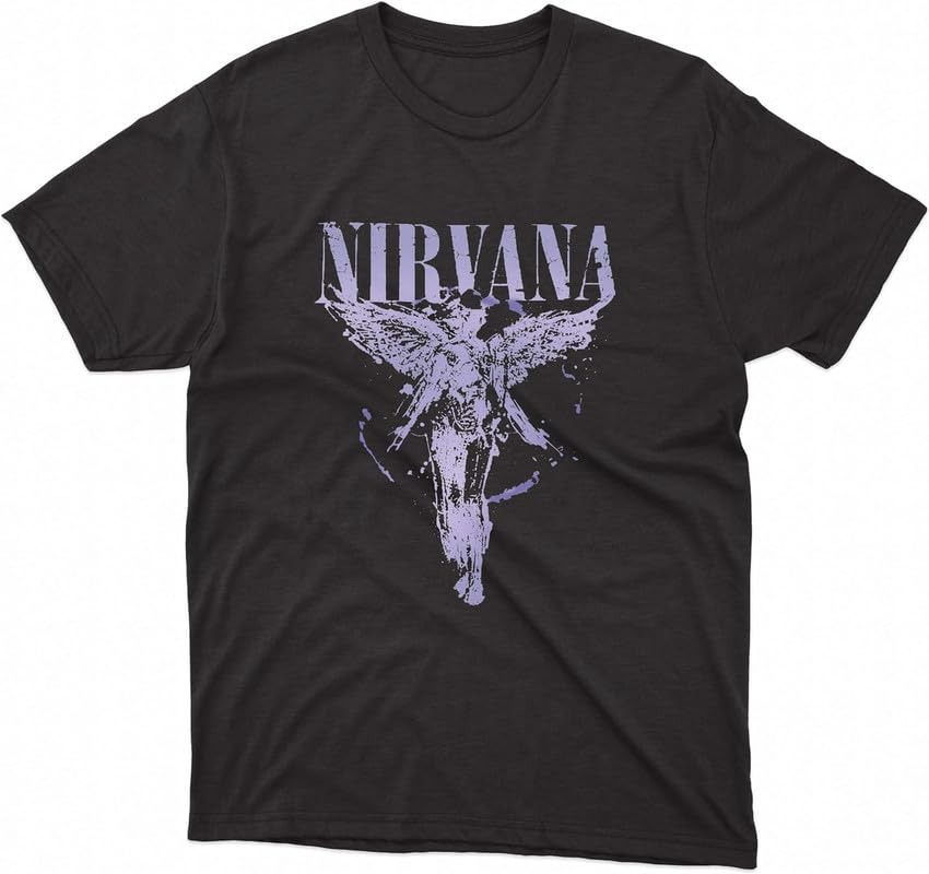 GrayceNirvana™ in Utero Angel Splatter T-Shirt by Nirvana™ Splatter (US,  Alpha