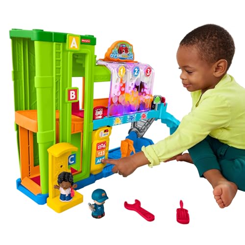 Fisher-Price LP SS Car Center-Se interactif motricité