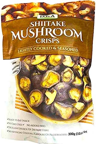 DJ&A Shiitake Mushroom Crisps, 10.6 oz (300 g)