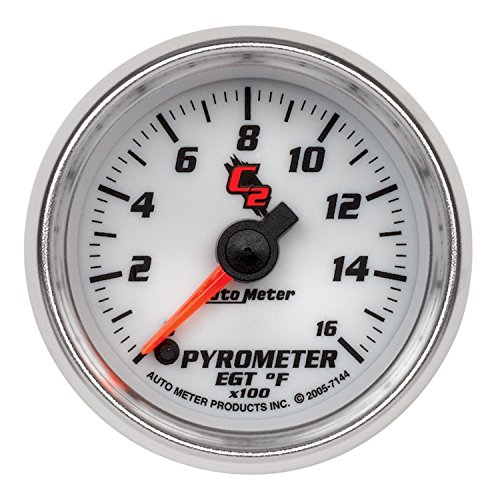 Auto Meter 7144 C2 Electric Pyrometer Gauge Kit,2.3125 in.