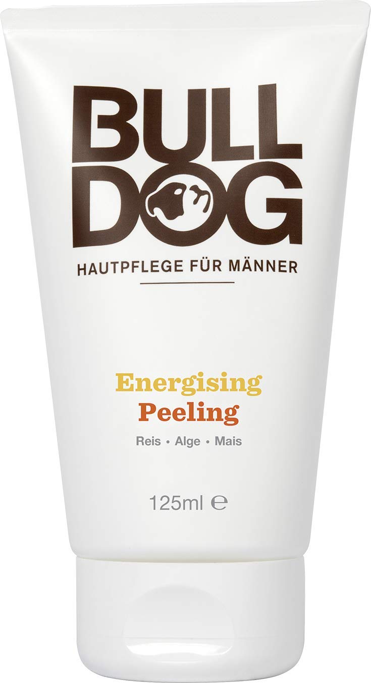 BULLDOG - Cuidado de la piel para hombres | Peeling energético | Exfoliante para piel cansada | 125 ml