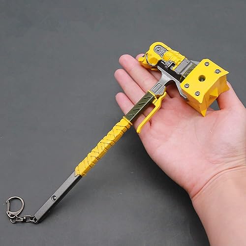 Miniatura 4 de APEX Legends Cáustica Heirloom Metal Muerte Martillo figuras de acción juguetes colección suministros de fiesta decoración escritorio