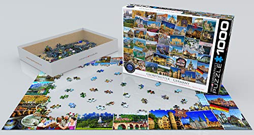 Rompecabezas EuroGraphics Germany Globetrotter de 1000 piezas miniatura 3