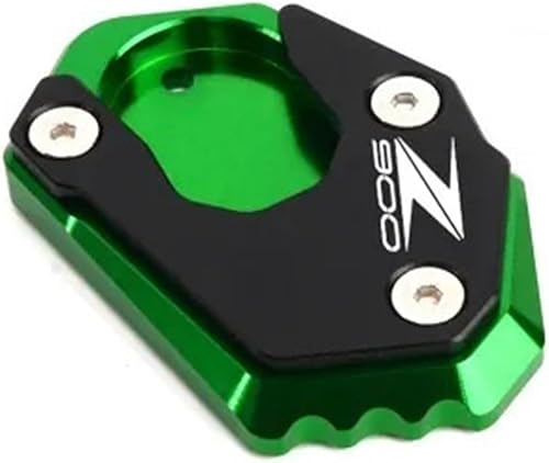 Miniatura 1 de XIAOAHONG Two Logo Z900 for Kawasaki Z 900 Z900SE Z900RS 2017-2023 Accessories 2022 2021 Motorcycle Kickstand Foot Side Stand Enlarger Pad (Color
