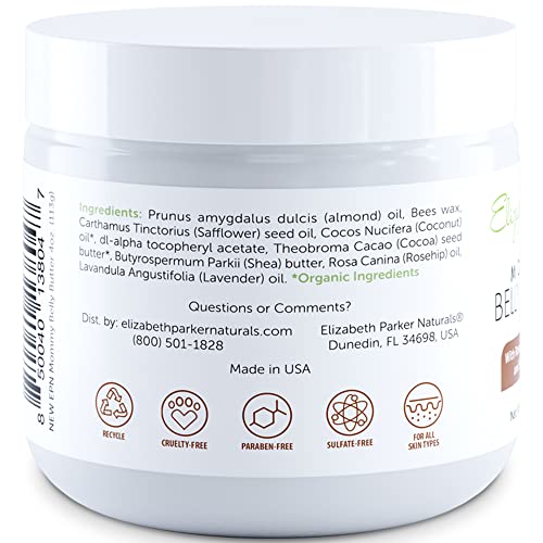 Belly Butter for Pregnancy - Tummy Butter for Stretch Marks Pregnancy - Belly Butter for Maternity Skin Care - Made with Cocoa Butter - Belly Cream for Pregnancy and Stretch Marks - Image 7