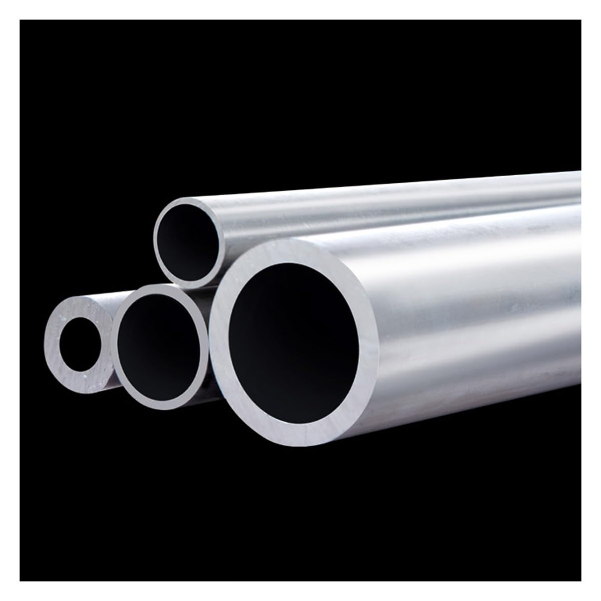 Aluminiowa rura okrągła 1 szt. OD 8-50 mm,5 ściana 500