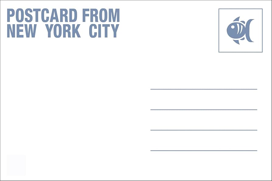 Amazon.com : Greetings From New York Postcards Set of 24