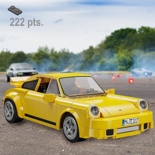 JAMARA 402855 CADA RUF CTR 2017 Yellowbird 1:20 2,4GHz Bricks, Auto Spielzeugauto, Sport Rennwagen für Kinder ab 8 Jahre, RC Ferngesteuert, Geschenkidee für Kids, Dualmodus