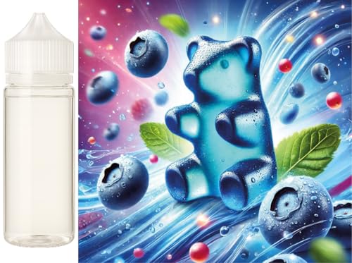 Oursons gélifiés myrtille arôme concentré 100 ml formulation vegan par Sasami