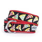 The Worthy Dog Pizza Slice Pattern Adjustable Leash For Medium Dog Made of Nylon Dog Leads For...