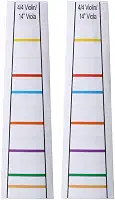 2 folhas transparentes 4/4 violino violino guia dedo guia fingerboard adesivos 35 centímetros viola dedo posição marcadores traste iniciantes dedilhado decalque para iniciantes prática