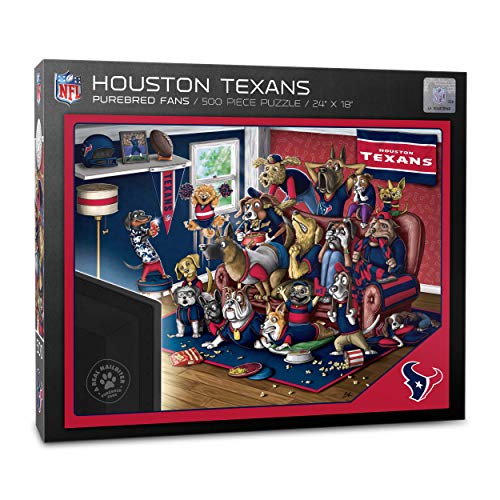 Image of YouTheFan NFL Purebred Fans 500pc Puzzle - A Real Nailbiter