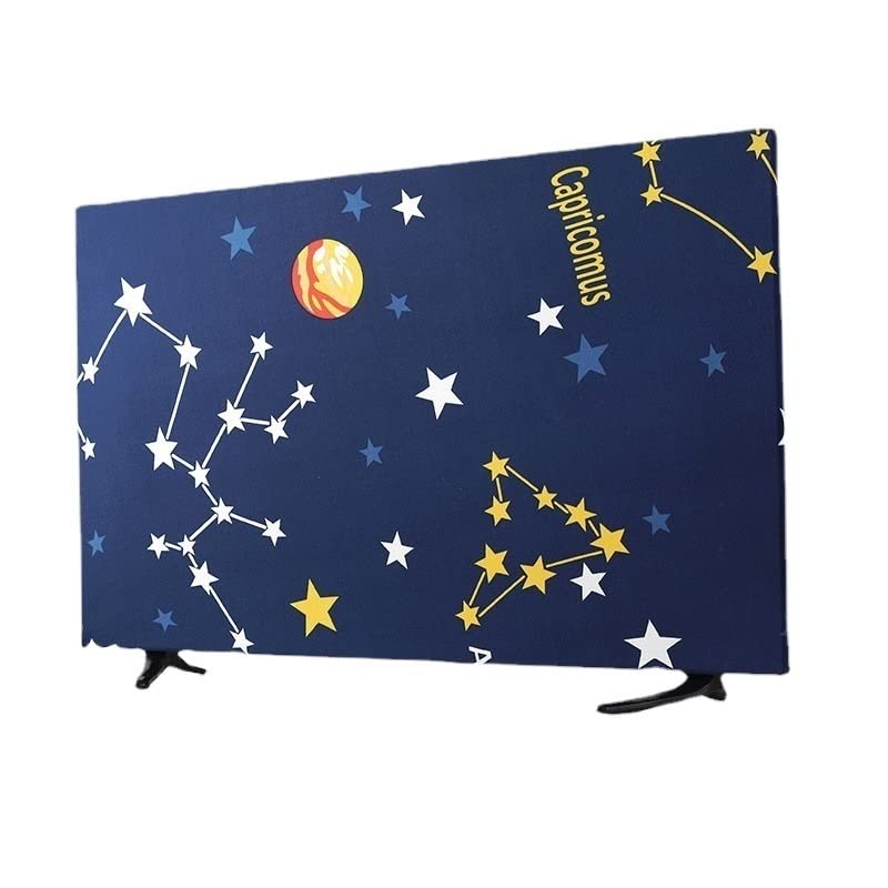 Outdoor tv-hoes eenvoud tv-kap stofkap huisset stofdichte doek 32-75 inch decoratie buiten tv-behuizing (kleur: 03, maat: 60 inch (141 x 85 cm