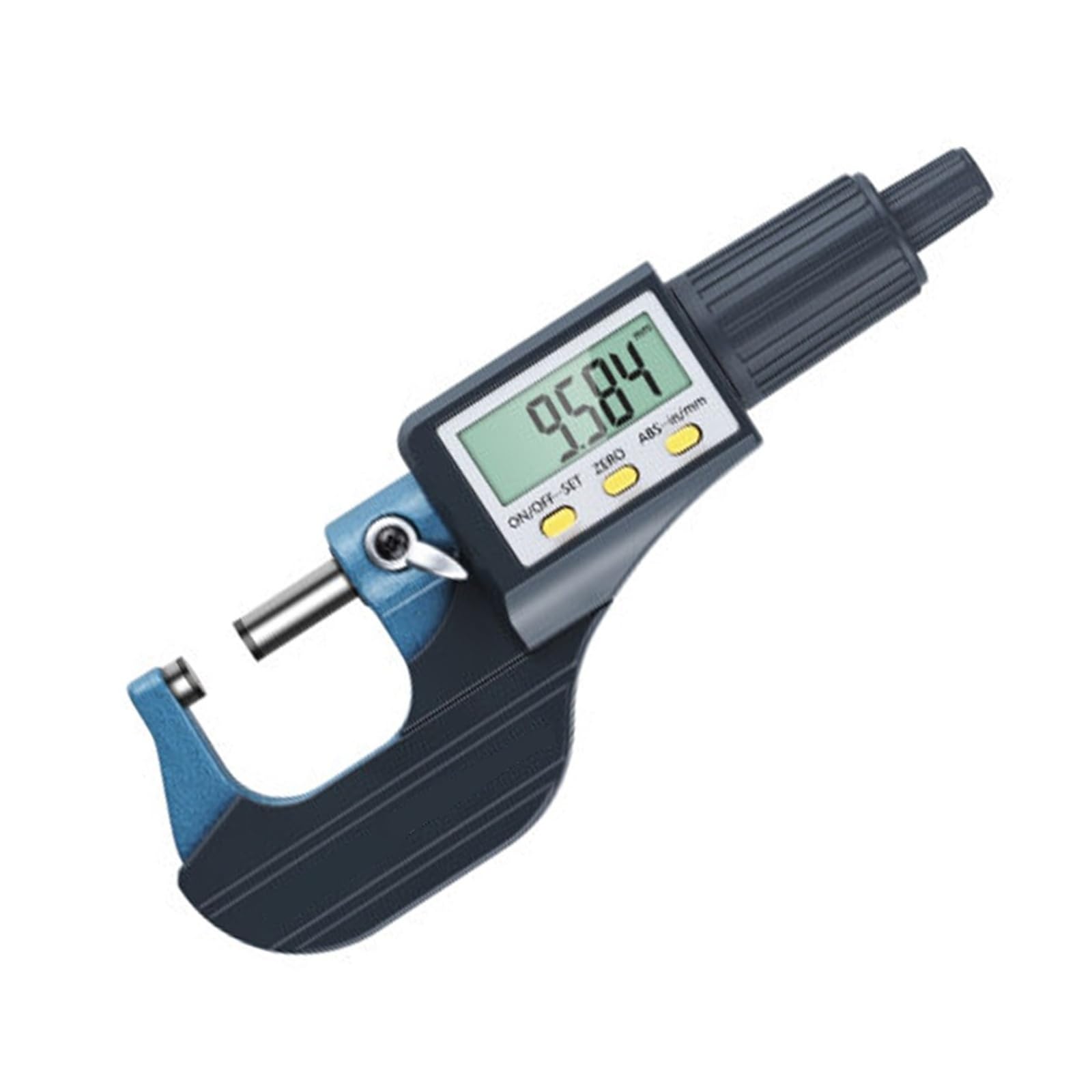 Micrometro digitale esterno da 0,001 mm, 0-25 mm, 25-50 mm, 50-75 mm, 75-100 mm, micrometro elettronico, calibro, misuratore, micrometro in carburo(0-25MM TYPE A)