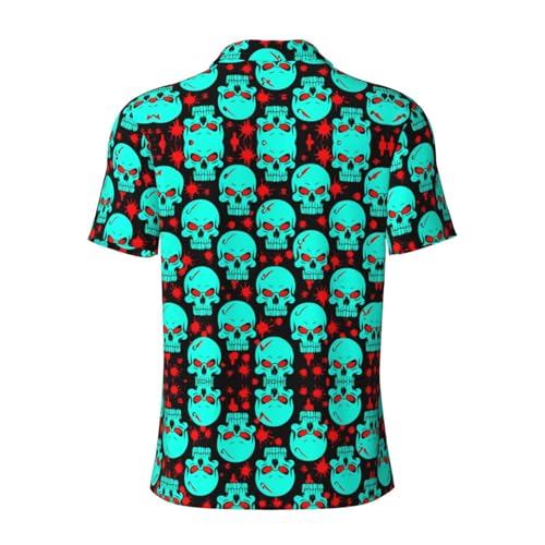 Men's Classic Regular-Fit Quick-Dry Golf 3 Button Polo Shirt Tracksuit3