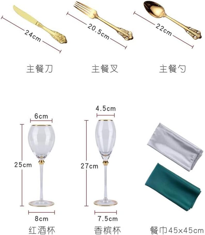 Cutlery Set Table Decoration Pattern Napkin Placemat Dinner Plate Home Kitchen