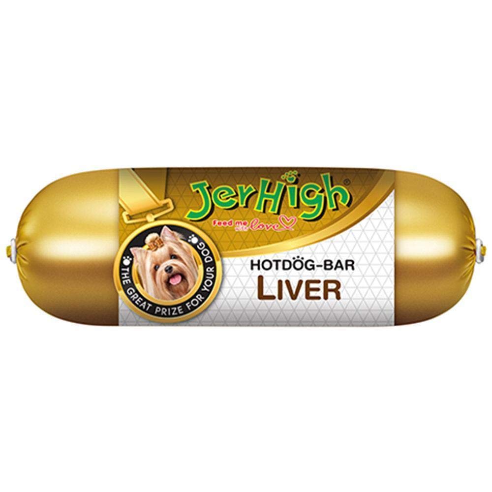 JerHigh Hotdog-Bar Dog Treat - Liver - 150g Each - Pack of 2 (B0911V2JZG) Amazon Price History, Amazon Price Tracker