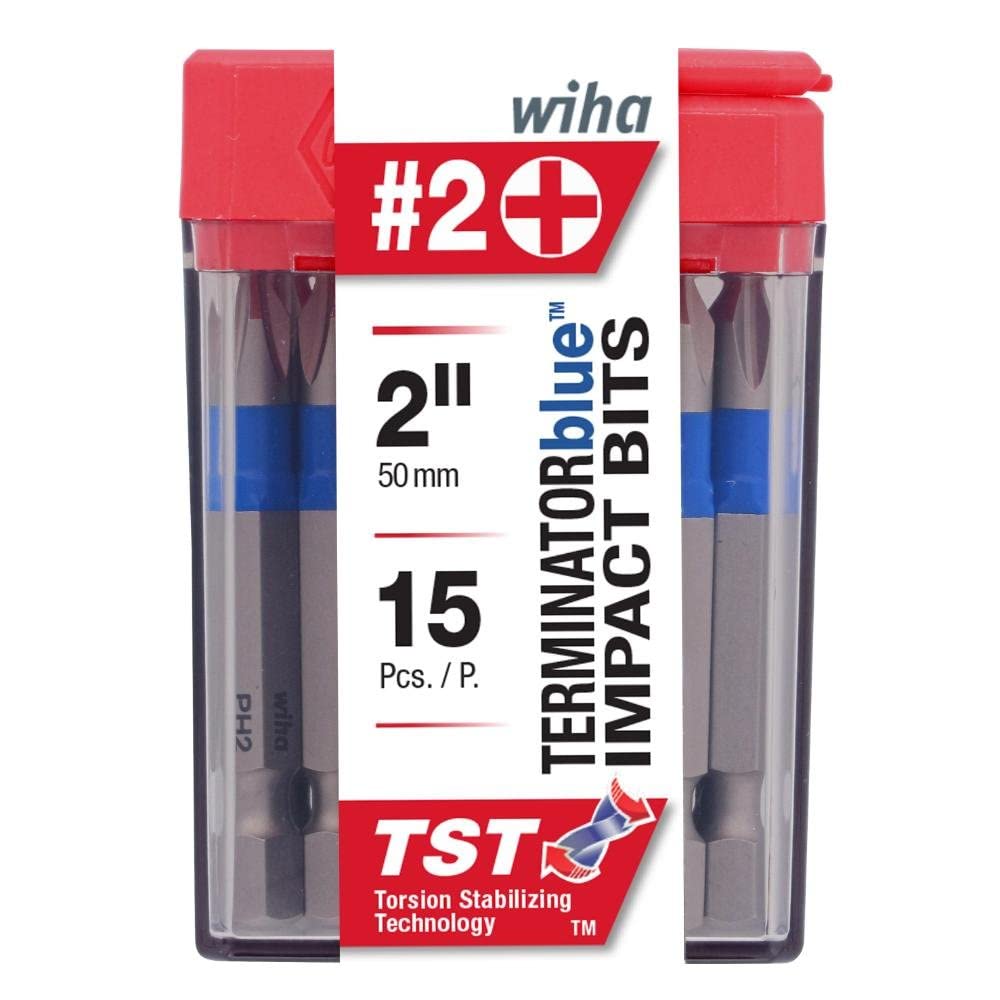 Amazon.com: TerminatorBlue Impact Bit Phillips #2-2 Inch