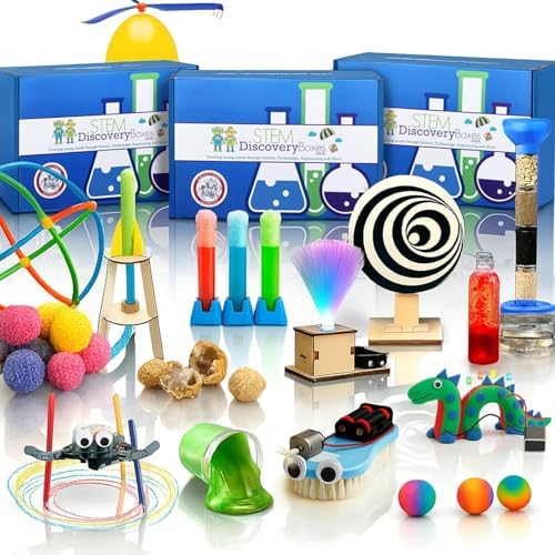 3-Month STEM Science Kit for Kids Ages 7–12 | 3 Hands-On Projects...