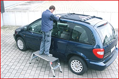 KS Tools 800.0960 Aluminium-Sicherheits-Laufbühne, L1270xB446xH495mm