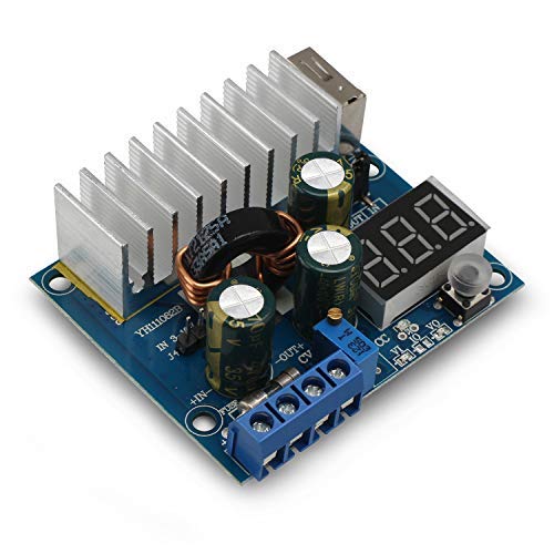 REES52 DC 3-35V Boost Step Up Module 100W 6A USB Power Supply LED Voltmeter DC-DC Converter Power Supply Module Voltage Regulator (B08DKJ6Y95) Amazon Price History, Amazon Price Tracker