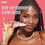 Ruby Kisses Broadway Vita-Lip Clear Lip Gloss (Rosehip Oil 12 Pack), Ultra-Hydrating & Soothing Formula with Vitamin Oils, High-Shine Non-Sticky Finish, Healing Glossy Lip Balm With Vitamin A - Image 5