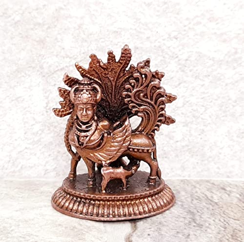 Image of Copper Idols - by Searchers Paradise,4.6 cm, Copper Handmade Goddess Idol, 45 Grams, Patina Antique Finish, Pack of 1 Piece