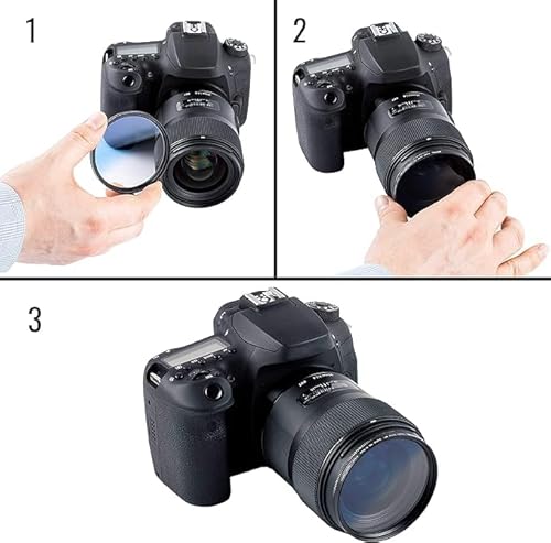 Ultimaxx UM-FK6GC37 37Mm Ultimaxx Professional Six Piece Gradual Color Filter Kit (Orange, Yellow, Blue, Purple, Red, Grey) For Camera Camcorder Lens thumb #4