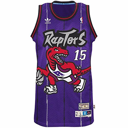 adidas Vince Carter Toronto Raptors Purple Throwback Swingman Jersey X-Large